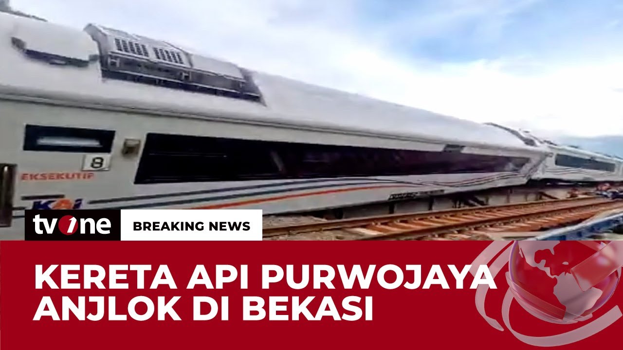 [BREAKING NEWS] Rangkaian Lepas dari Roda, Anjloknya Kereta Api Purwojaya Masih Diselidiki | tvOne