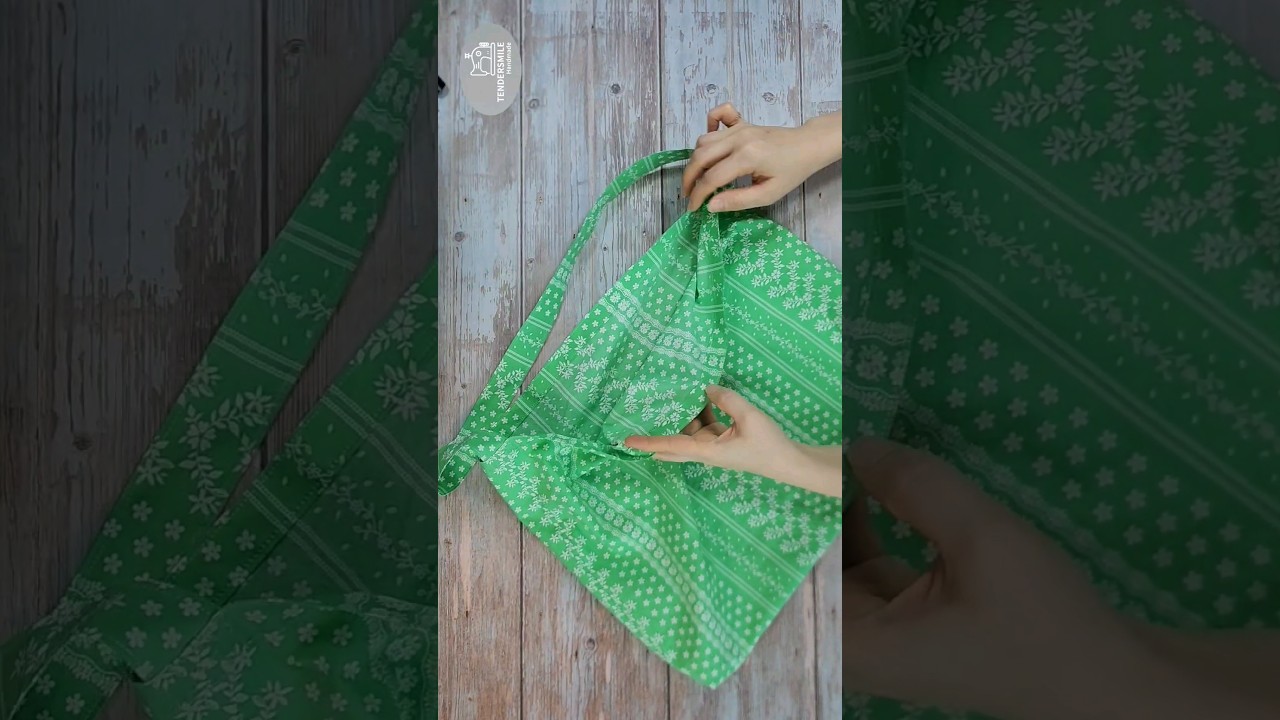 Quick and Easy sewing tips/ Making an eco bag without lining / grocery bag tutorial #sewingtutorial