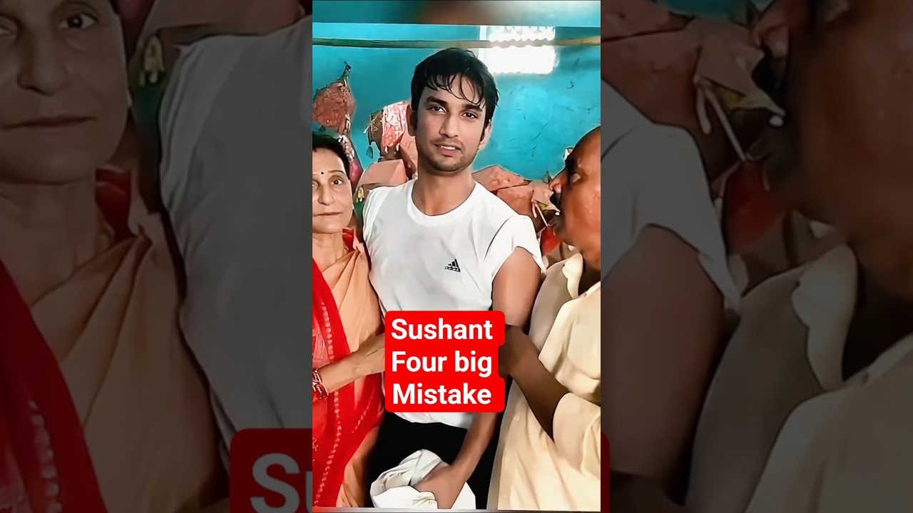 Sushant Singh Rajput this four mistake can't to do so maybe we can get together 