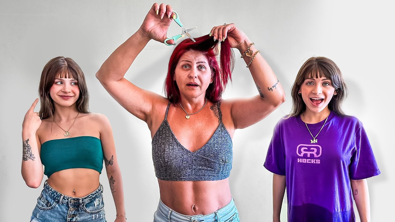 UM DIA IMITANDO A MARIA NICOLLY E A MARIA EMANUELLY!