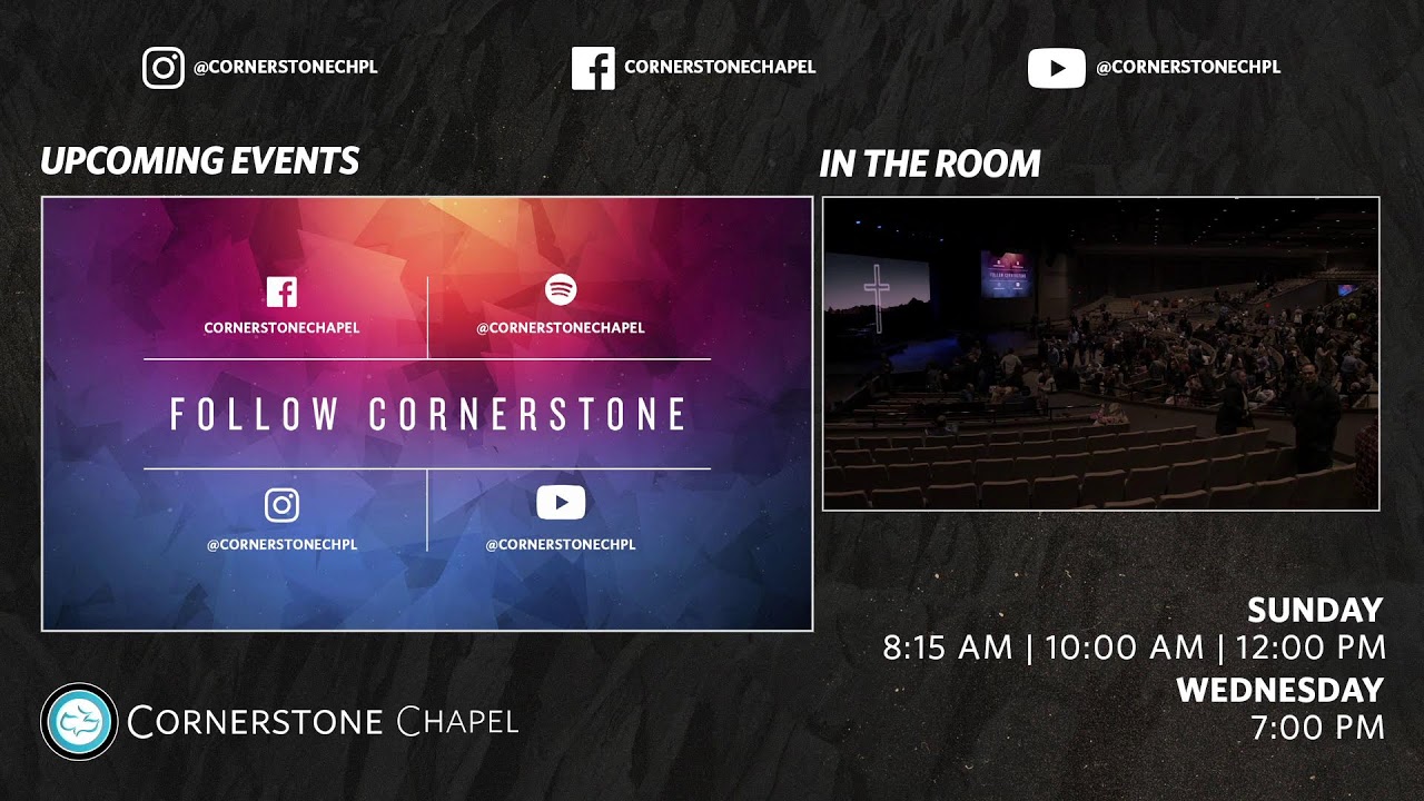 Cornerstone Chapel Leesburg, VA  |  7:00 PM Service