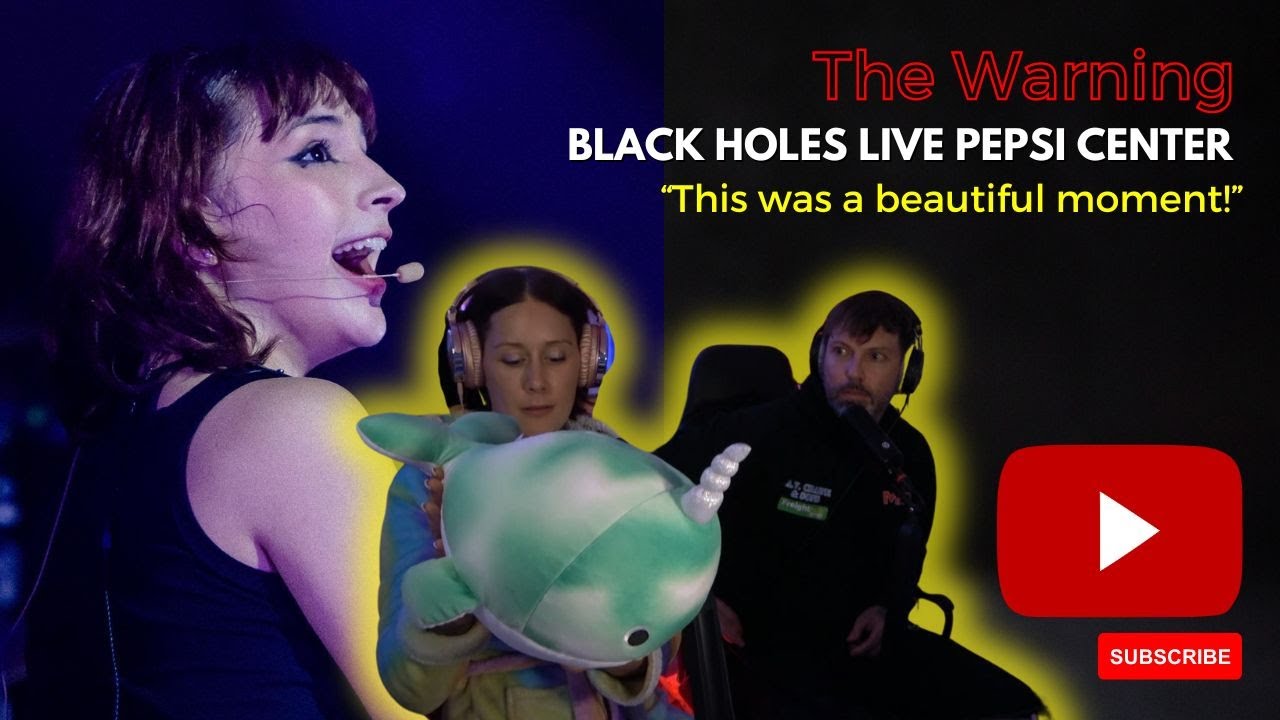 The Warning - Black Holes Live Pepsi Center - First Time Reaction