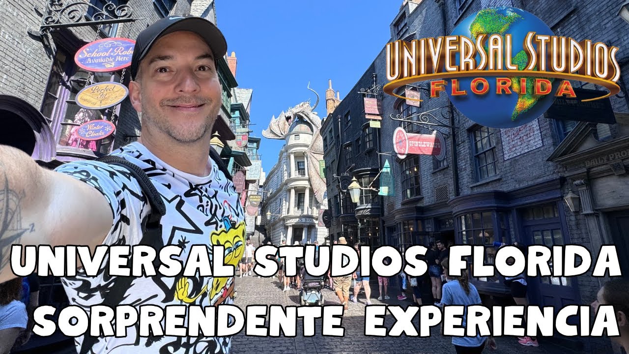 UNIVERSAL STUDIOS FLORIDA ! Como NUNCA LO han visto !