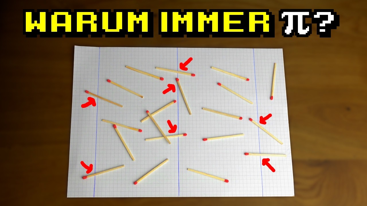 Experiment | Je öfter du wirfst, desto eher kommt Pi raus! | Buffonsches Nadelproblem