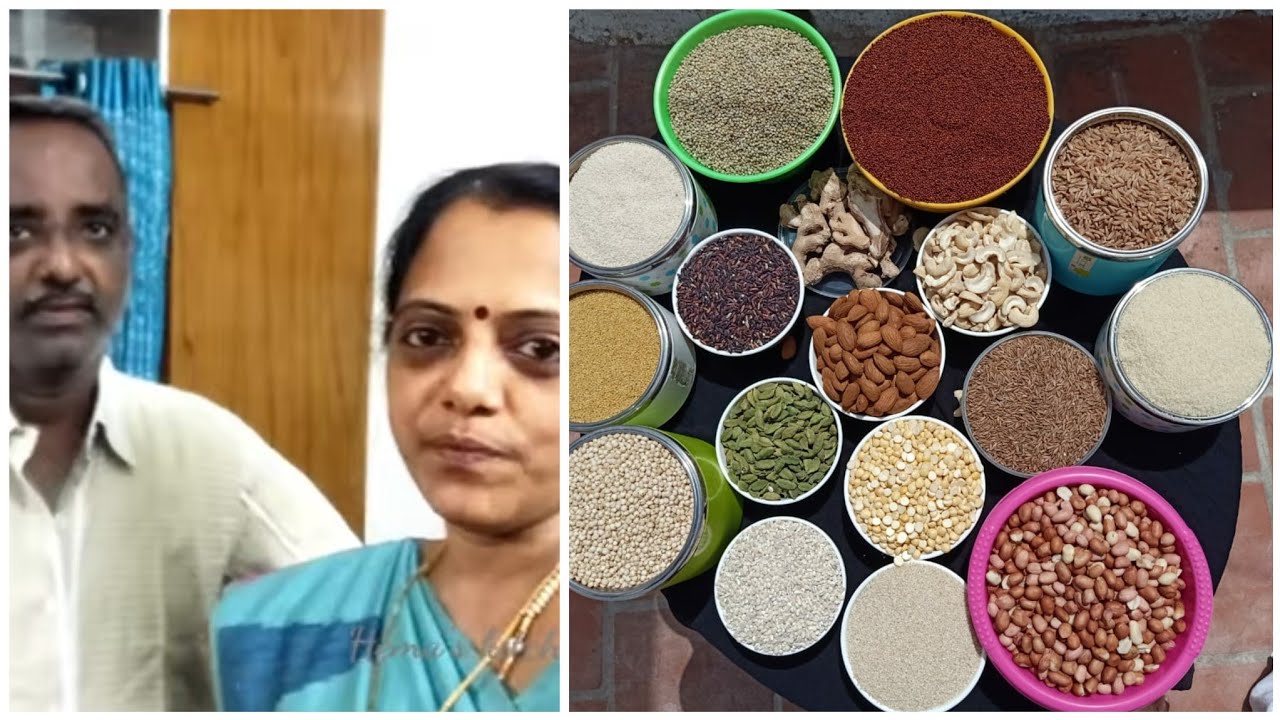 சிறு தானிய சத்து மாவு | Millet Health Mix Powder in Tamil | Sathu Mavu Recipe in Tamil | Sathu Mavu