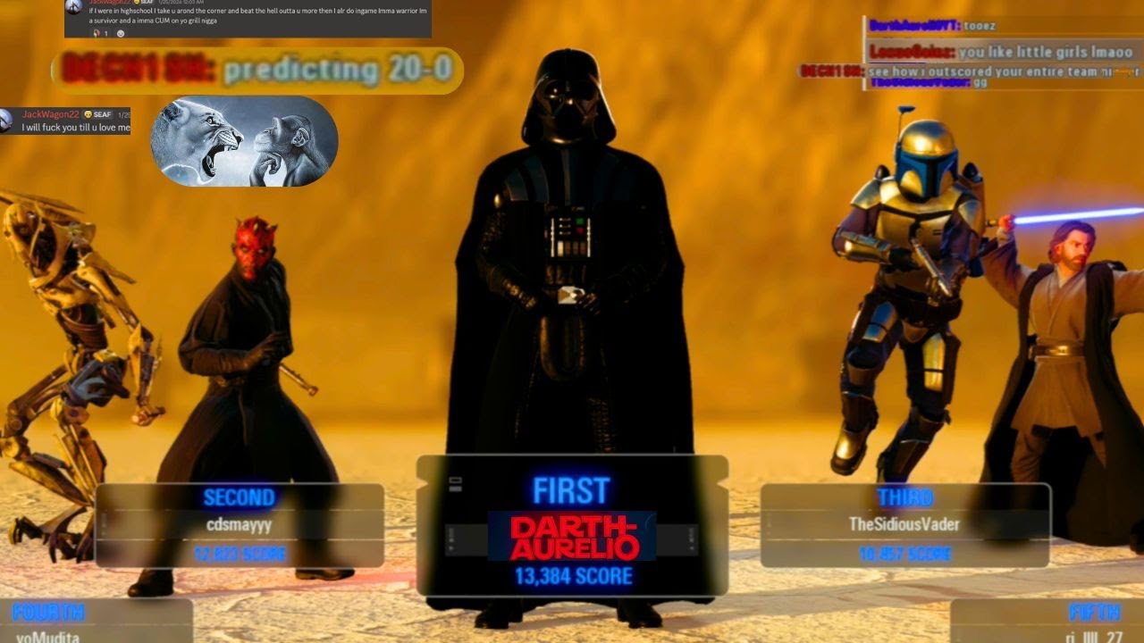 MAKING TOXIC TRYHARDS RAGE QUIT | STAR WARS BATTLEFRONT 2 | HVV