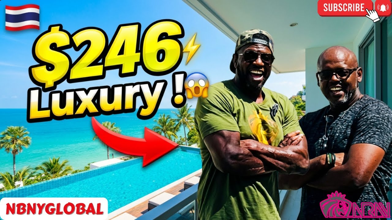 $246 Luxury Condo Tour in Thailand! | Musician at Qulture Shares His Jomtien Life |NBNYGlobal