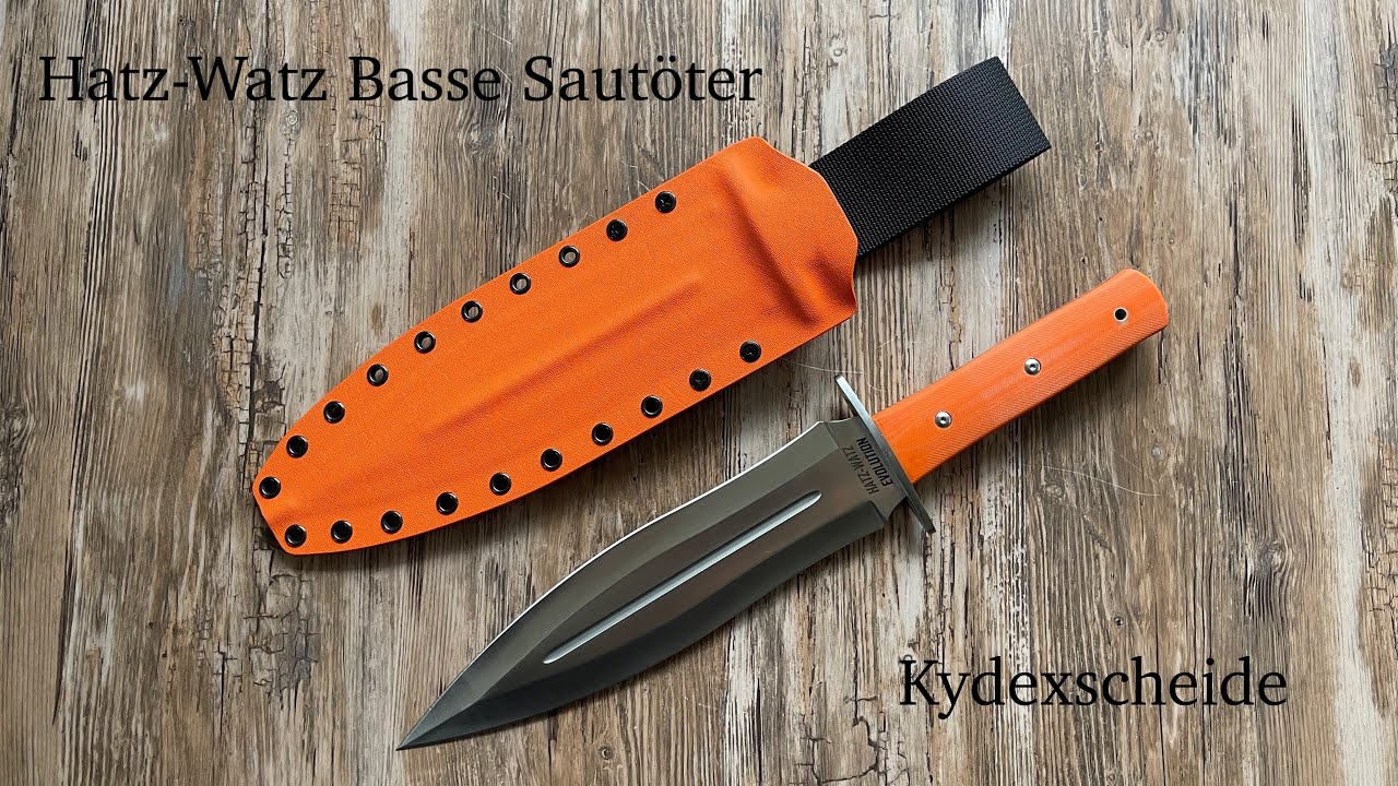 Hatz-Watz Basse Sautöter von Parforce - Kydexscheide