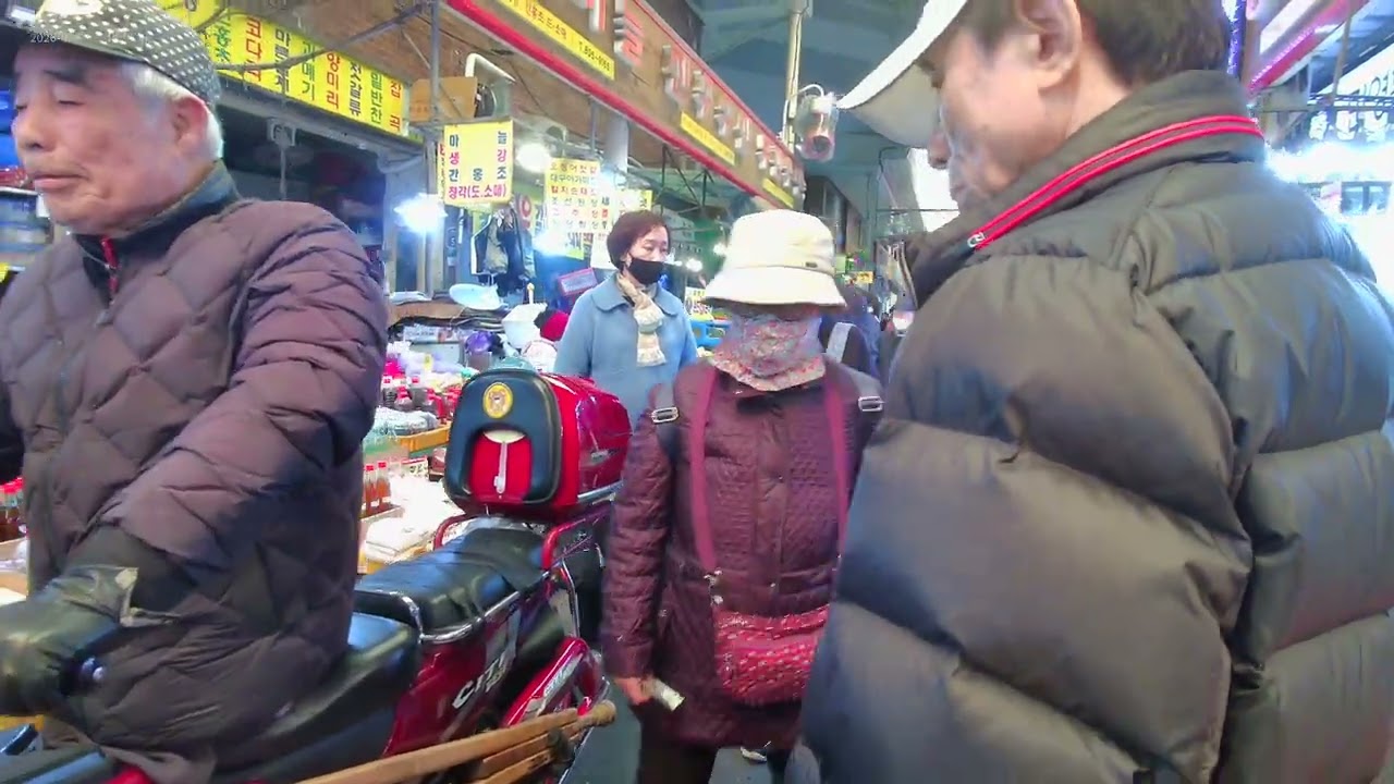 カジノで負け、釜田市場へ①