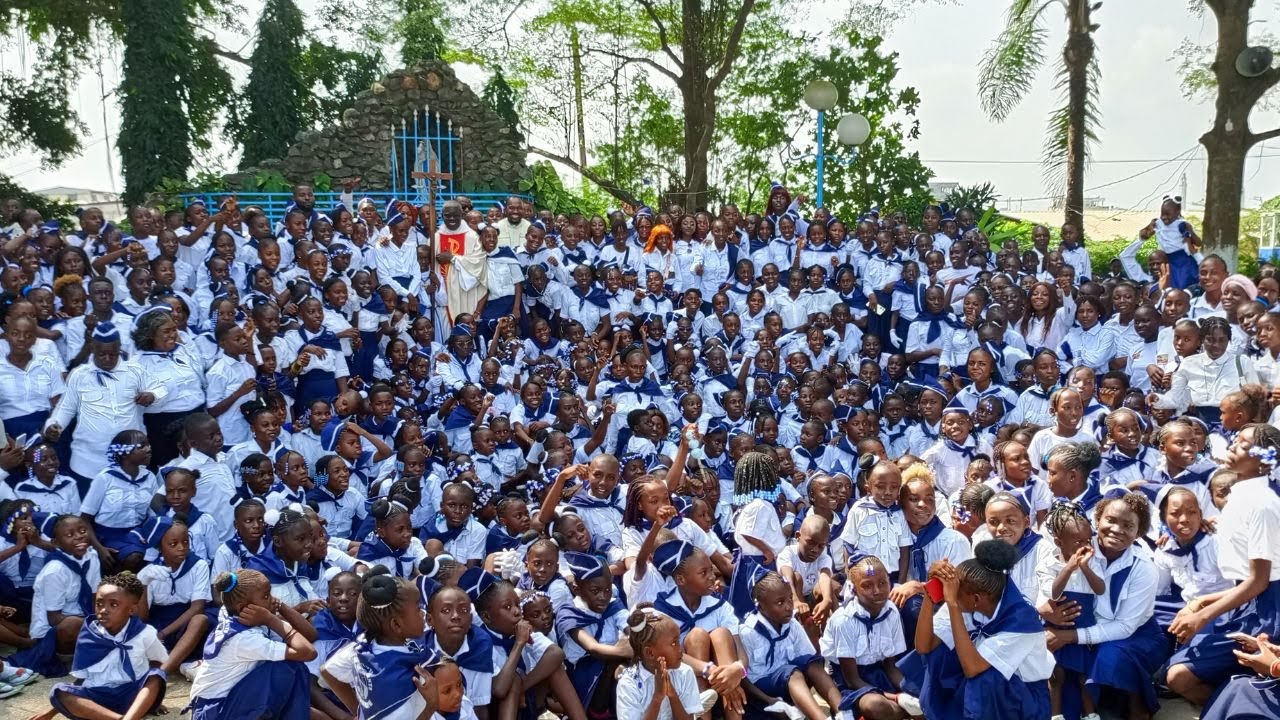 CELEBRATION DES 40 ANS D'EXISTENCE D'ENFANTS YAMBOTES DE L'ARCHIDIOCÈSE DE POINTE-NOIRE