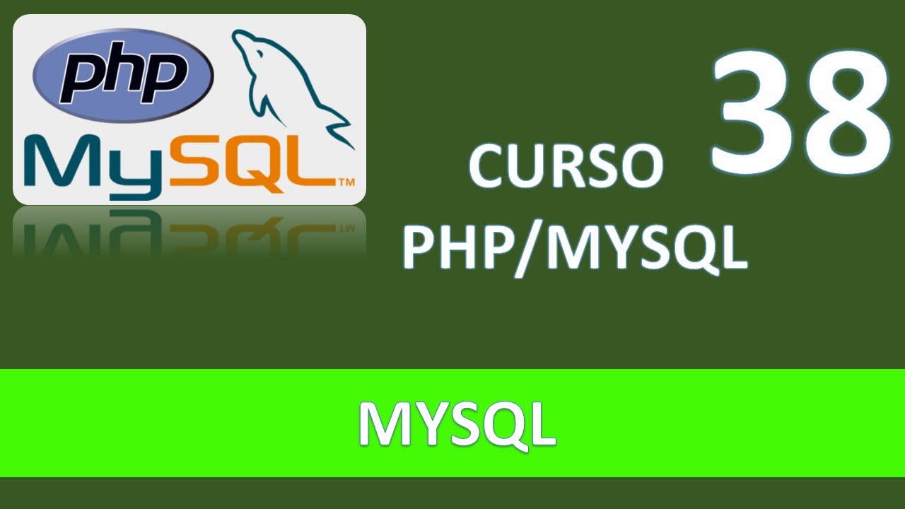 Curso PHP MySQL. Importación de tablas MySql. Consultas SQL con filtros. Vídeo 38
