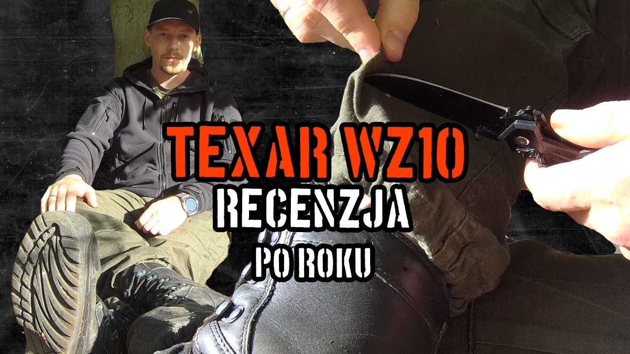 Spodnie Texar WZ10 | RECENZJA PO ROKU