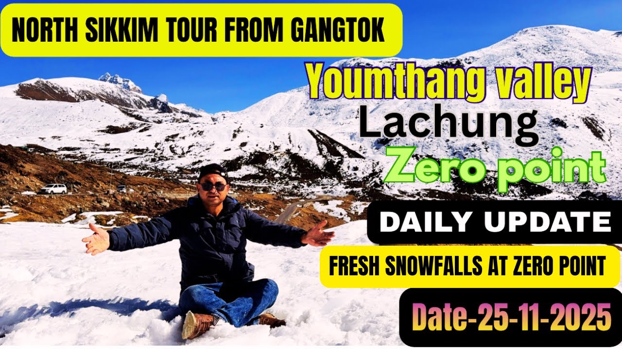 North Sikkim Latest video| Gangtok to Lachung | Sikkim tour update  | Daily Vlog | North Sikkim Tour