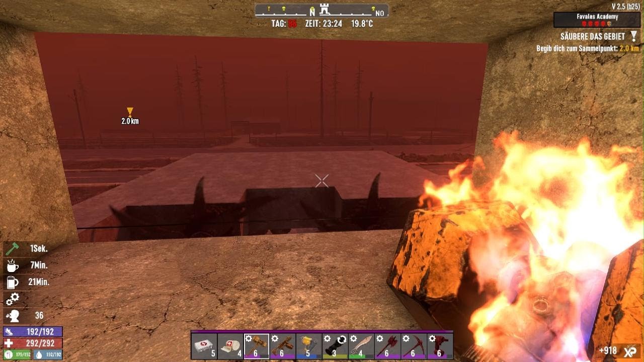 7 Days To Die 2.5- Ruhiger Blutmond? Denkste!!
