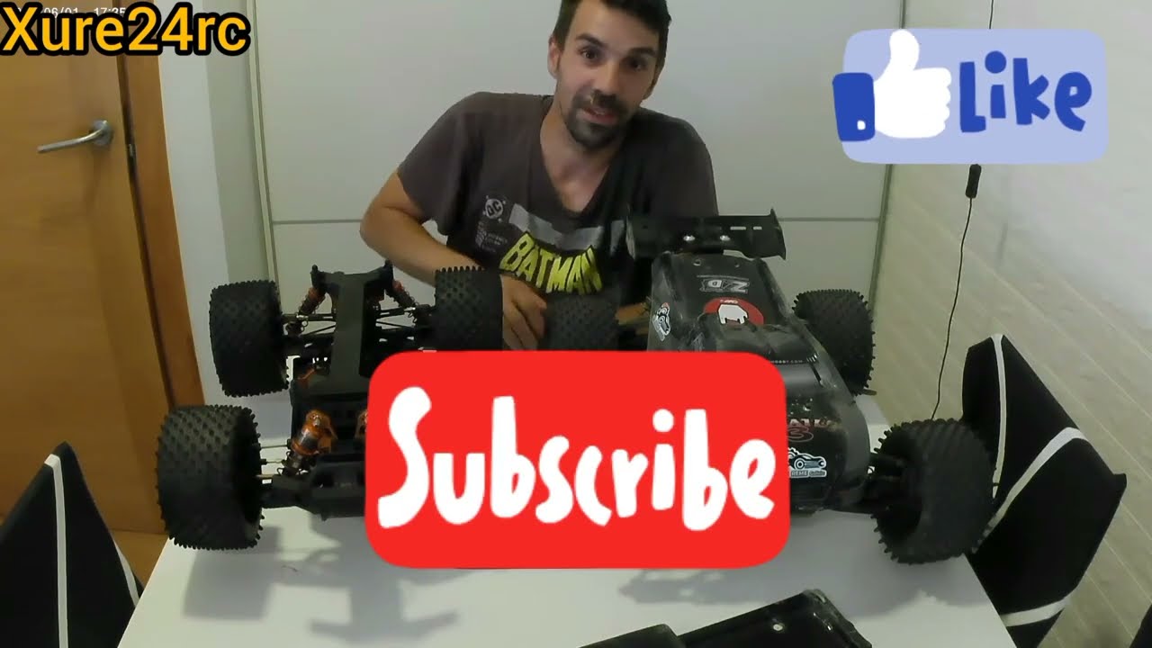 comparativa zd Racing mt8 v3 VS truggy v3 #rc #rccars