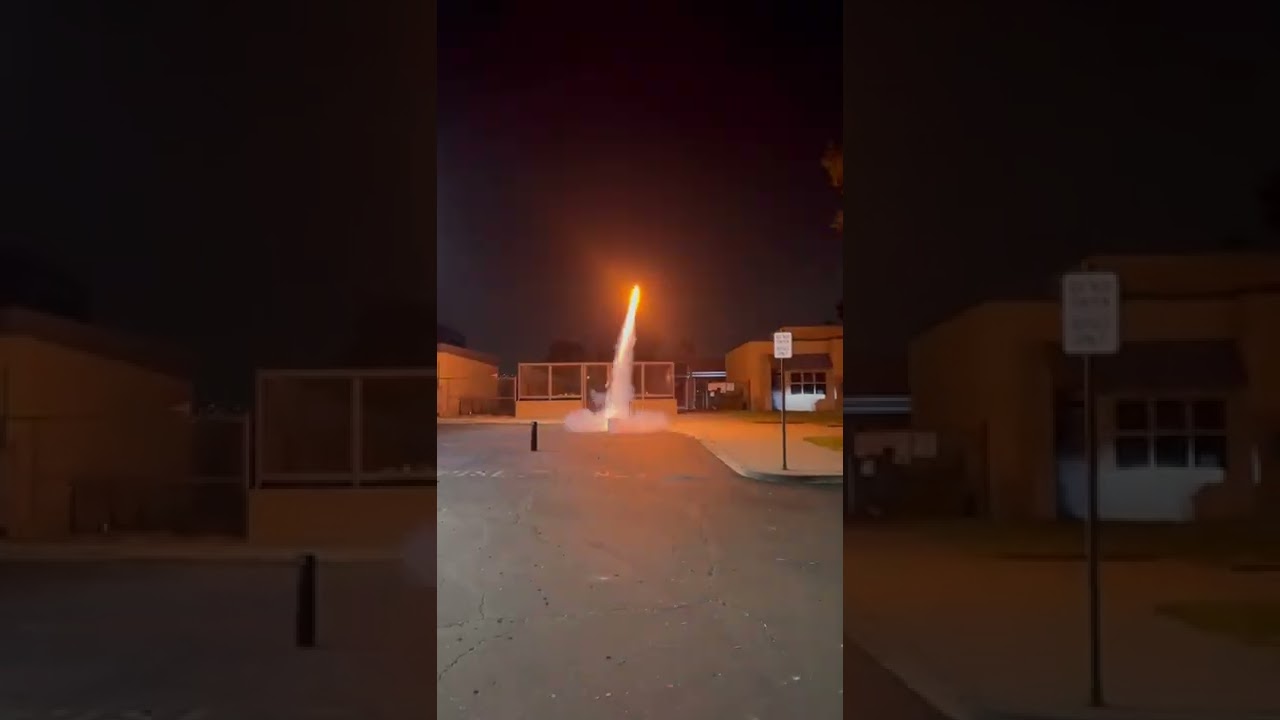 6&rdquo; Gold Top Whistle Rocket 🚀💥