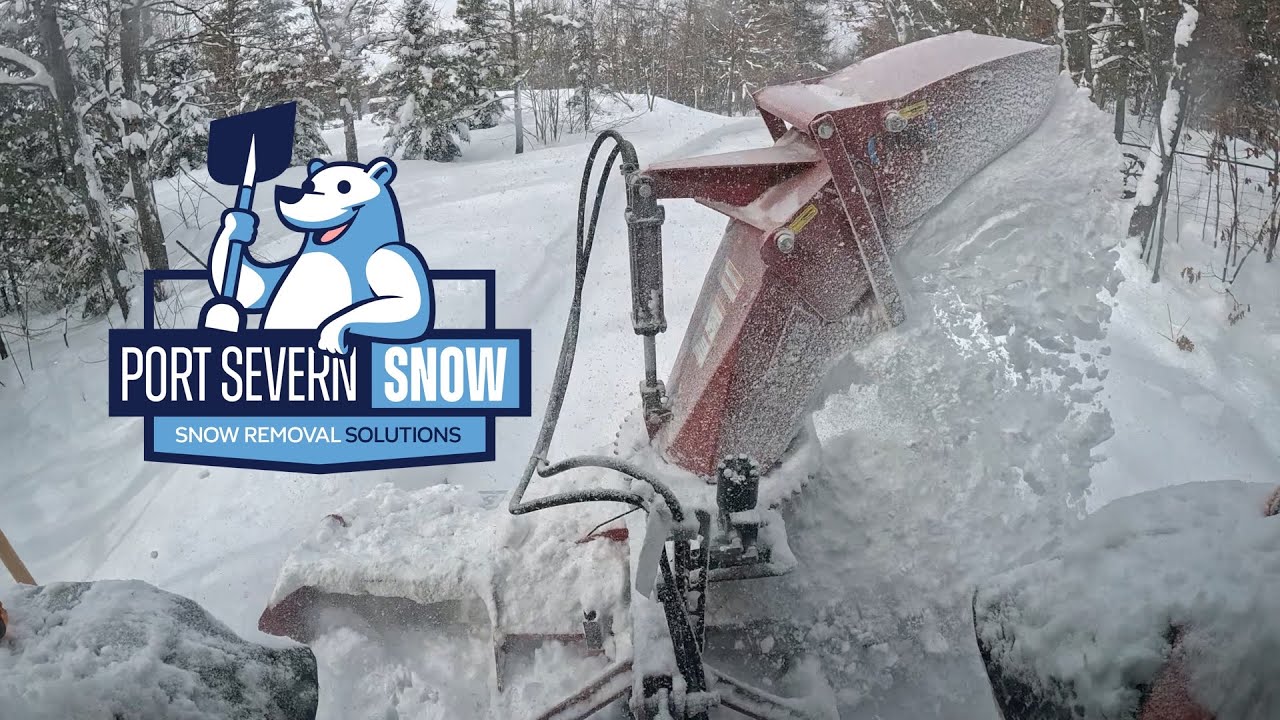 The Snow Didn’t Stand a Chance | Snowblowing Timelapse (Oddly Satisfying)
