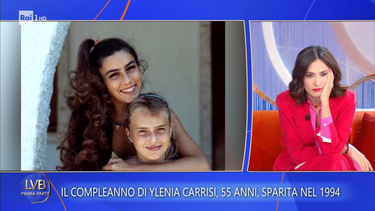 Ylenia Carrisi sparita nel 1994, avrebbe compiuto 55 anni -  La volta buona 04/12/2025