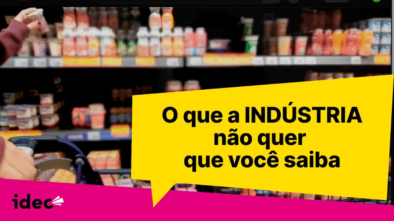 BIG FOOD: Como as INDÚSTRIAS DE ULTRAPROCESSADOS controlam sua alimentação!