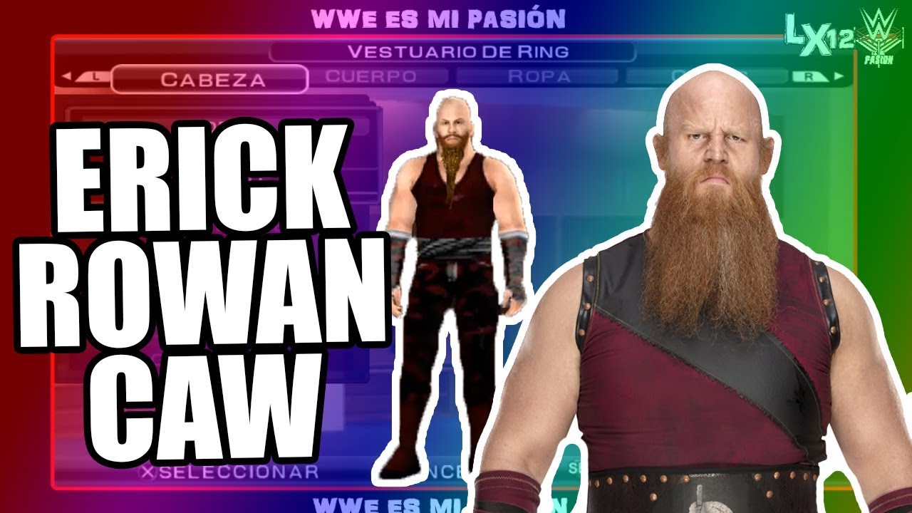 Crear a ERICK ROWAN versión THE BLUDGEON BROTHERS EN SVR 2011 (caw formula attire)