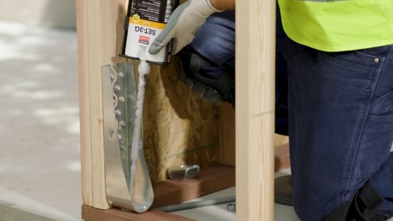How to Install Anchoring Adhesives in Dry, Damp, Wet, Water-filled or Submerged Conditions