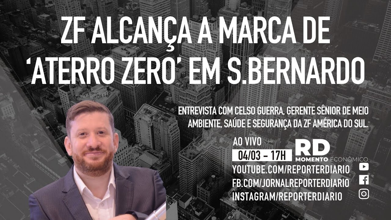 ZF alcança a marca de ‘aterro zero’ em S.Bernardo