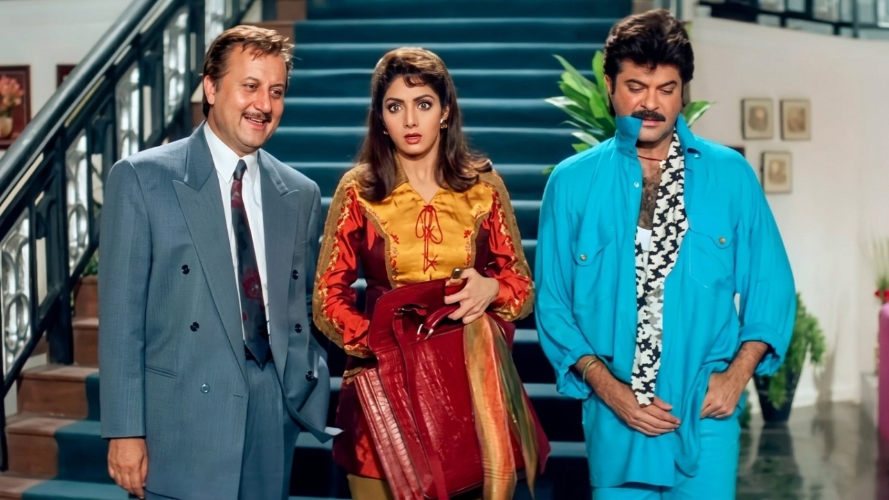 शादी के बाद लड़की का दिल कच्चा क्यों होता है ससुरजी 😜 Anil Kapoor - Sridevi Comedy Scene | Laadla