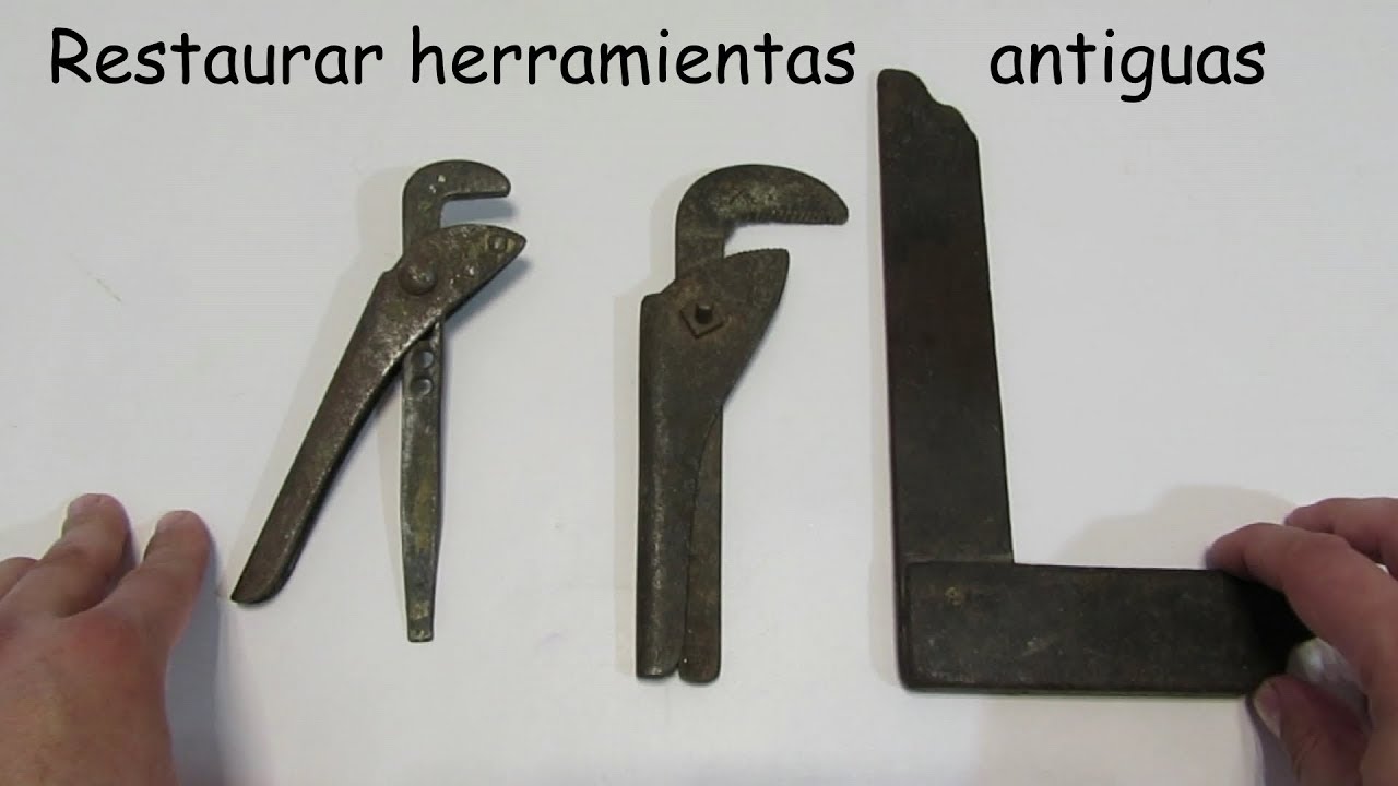 🔧 Eliminar el &Oacute;XIDO 🔧 Restaurar Herramientas Antiguas 🔧