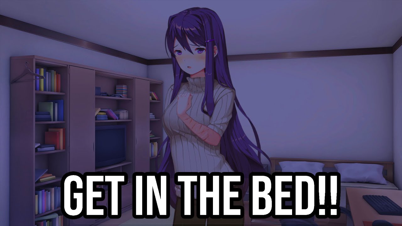 Yuri Heavily Flirts With MC!!! (DDLC MOD Normal Visual Novel Yuri's Route V.1.875) Part 2
