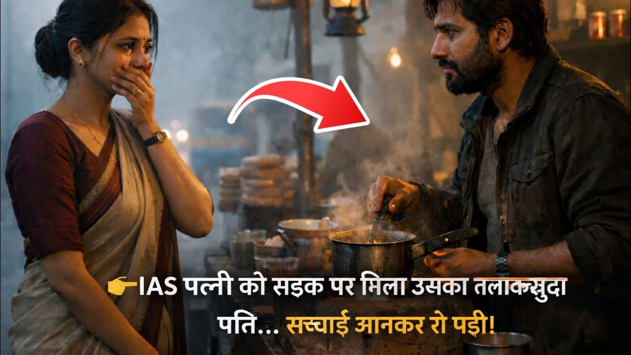 👉IAS पत्नी को सड़क पर मिला उसका तलाकशुदा पति… सच्चाई जानकर रो पड़ी!🥲🥲