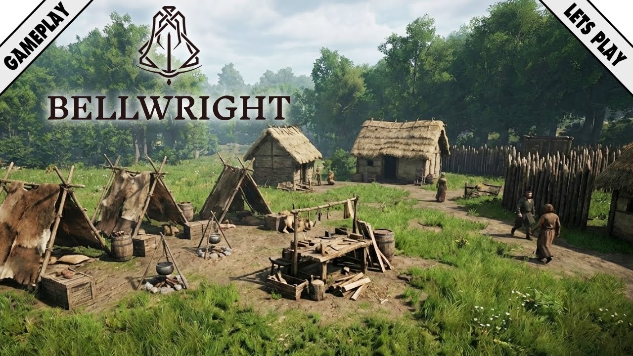 Bellwright 🏰 Wir kümmern uns um das Dorf und endlich gibt es Lehm  |12| Gameplay auf Deutsch