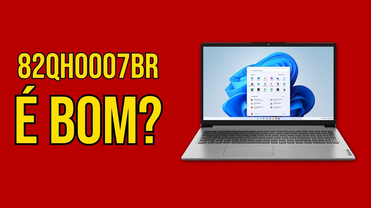 Notebook Lenovo IdeaPad 1i 82QH0007BR - é bom - Vale a Pena