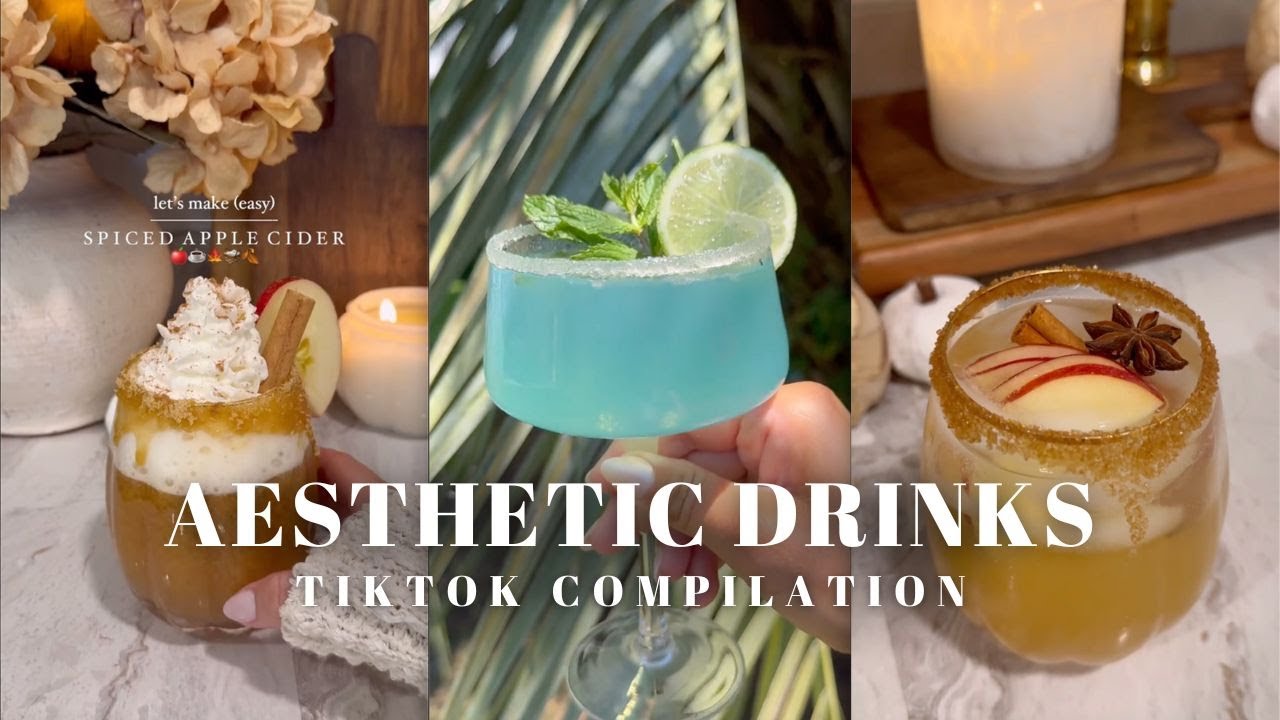 Cute and Aesthetic Drinks Making 🍹☕️ ✨ | TikTok Compilation