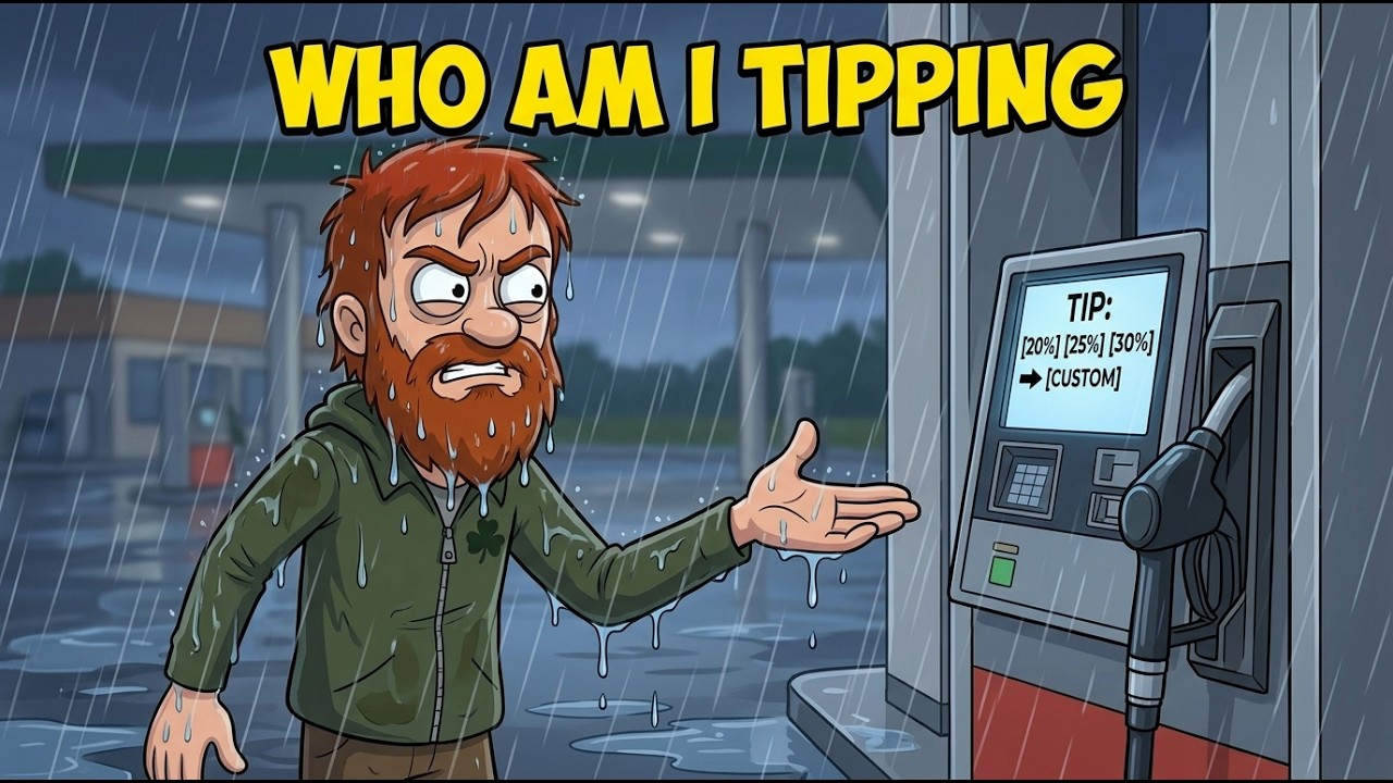 🎵Who Am I Tipping - Tipping Culture Out Of Control | Irish Pub Song