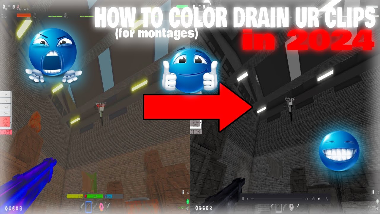 How To Color Drain Your Clips In 2024!
