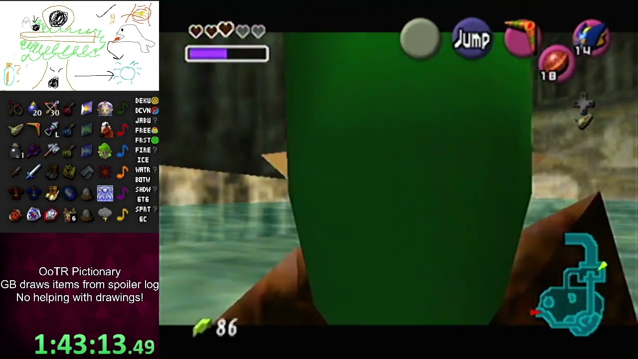 King Zora Skip as Child Setup