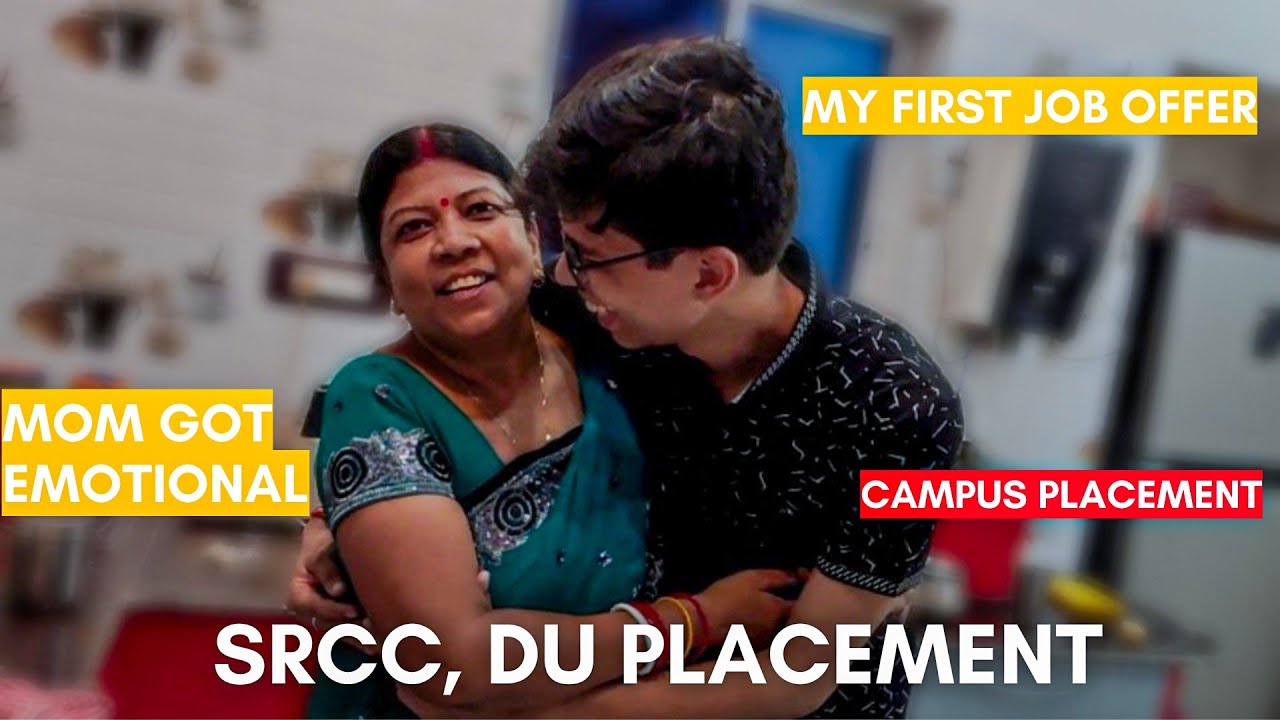 Finally placed!! Family reacts to my first job offer! SRCC placement| Delhi University | SRCC | DU