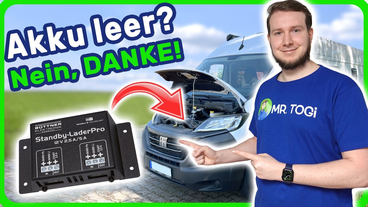DAMIT rettest du deine STARTER-Batterie! 🪫 Standby-Lader-PRO Einbau im Wohnmobil! Mit @Tino Eggert
