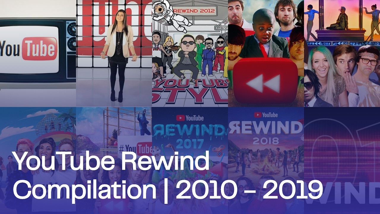 Every YouTube Rewind (2010–2019) | Complete Compilation [HD]