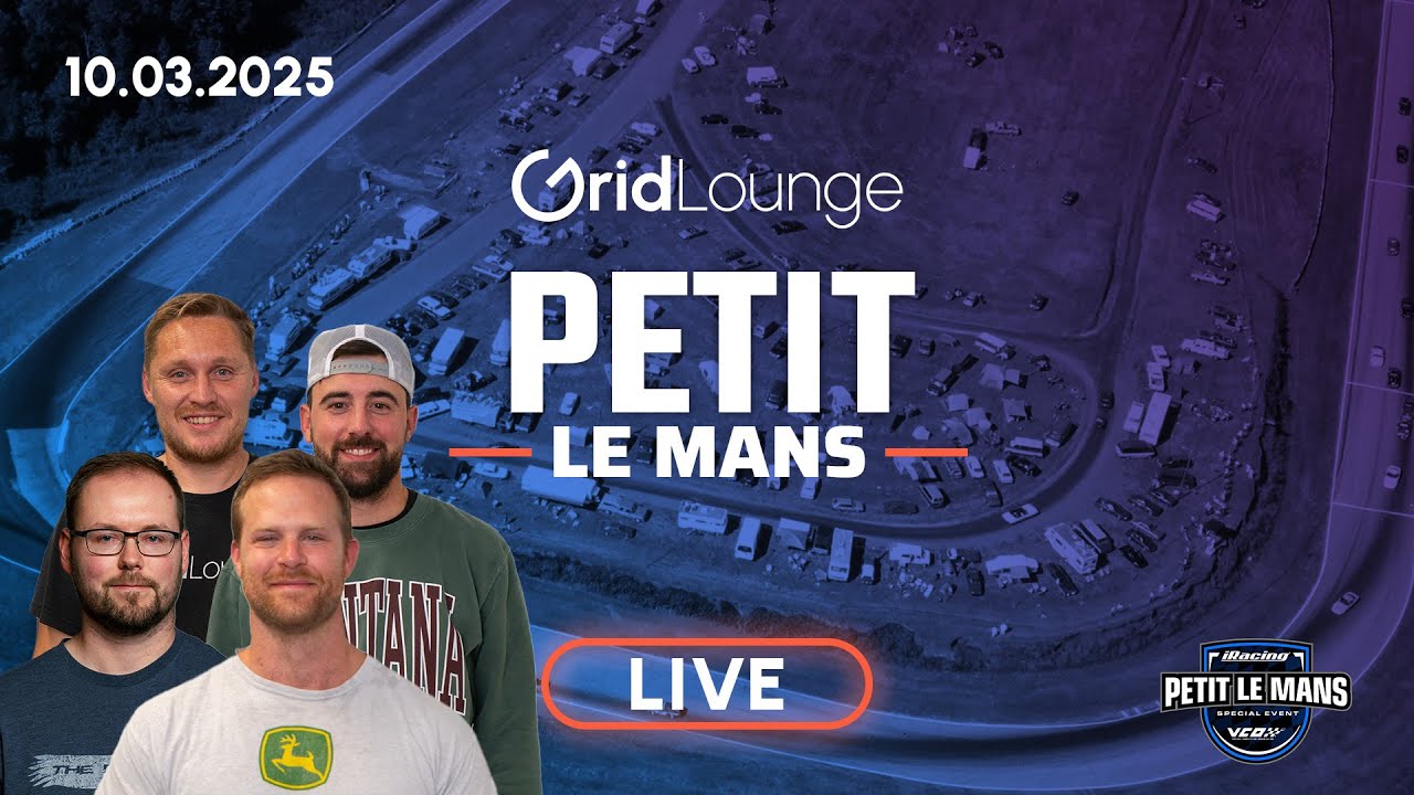 🔴 LIVE • GT3 - iRacing's Petit Le Mans - Special Event