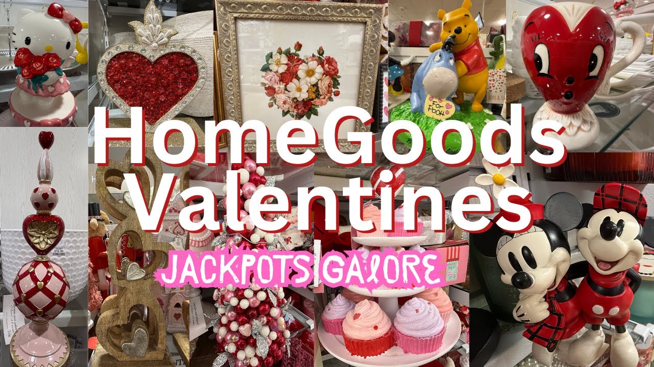 В HomeGoods вас ждут невероятные джекпоты ко Дню святого Валентина! | 2026