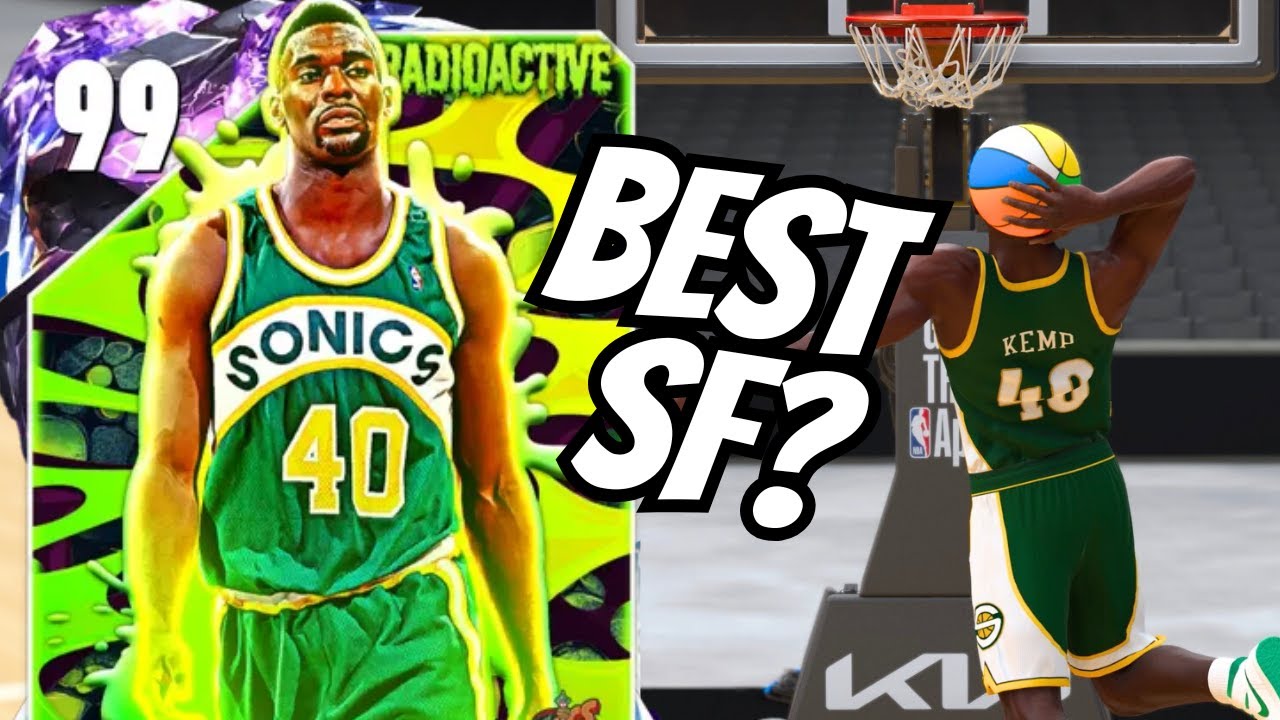 DARK MATTER SHAWN KEMP GAMEPLAY IN NBA2K25 MyTeam!! IS HE THE BEST SF IN THE GAME