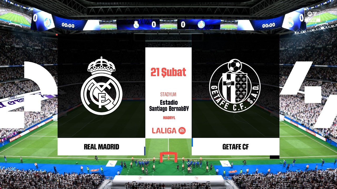 REAL MADRİD-GETAFE|LALİGA|FC|