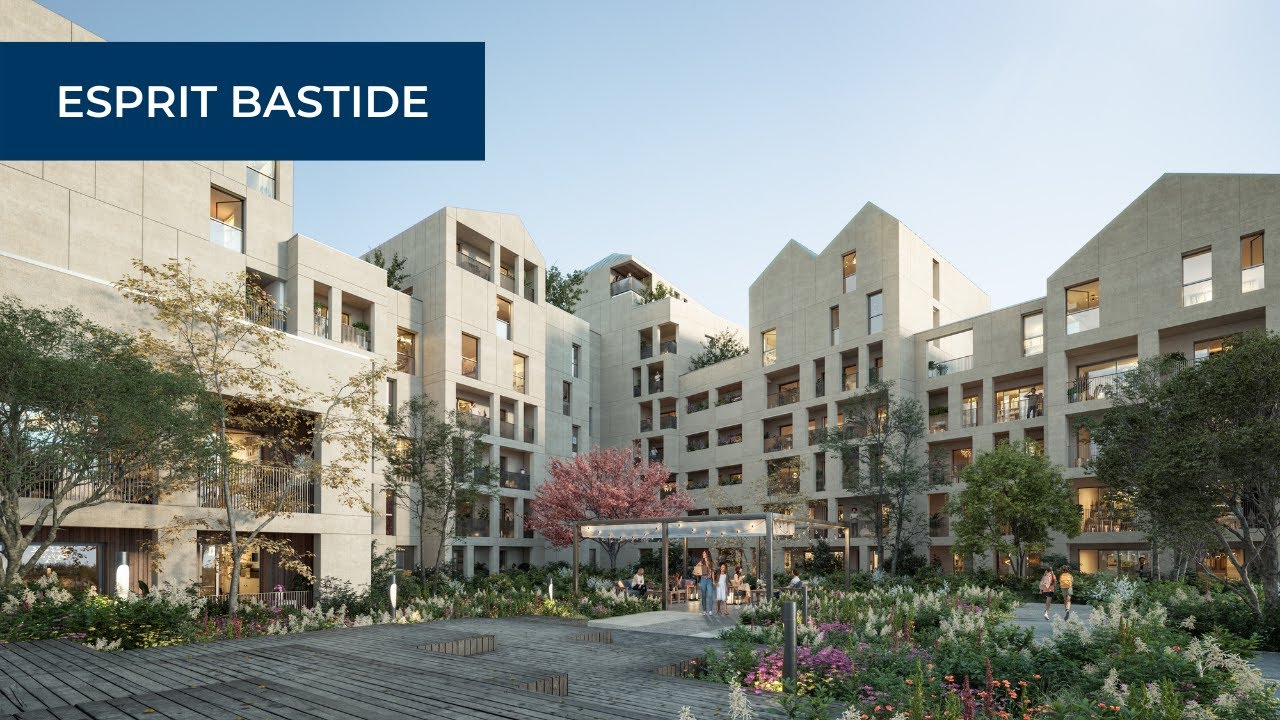 Résidence ESPRIT BASTIDE à Bordeaux, quartier Deschamps-Belvédère (33) | Groupe Launay