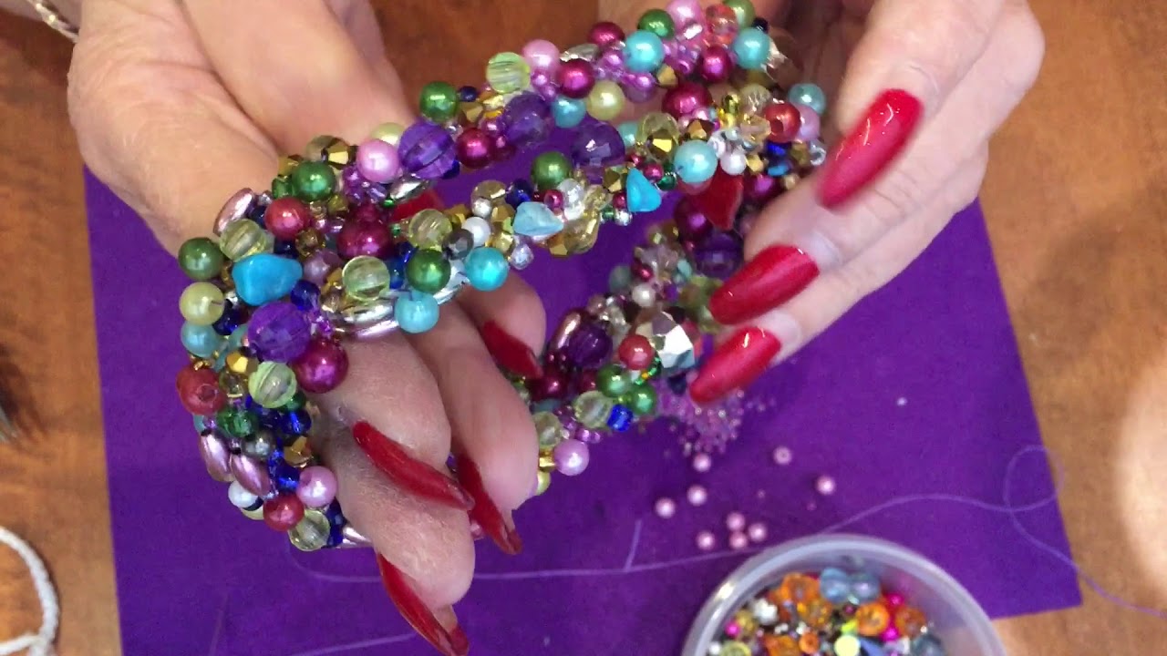 DIY ЖГУТ колье.. браслет... из веревочки =))