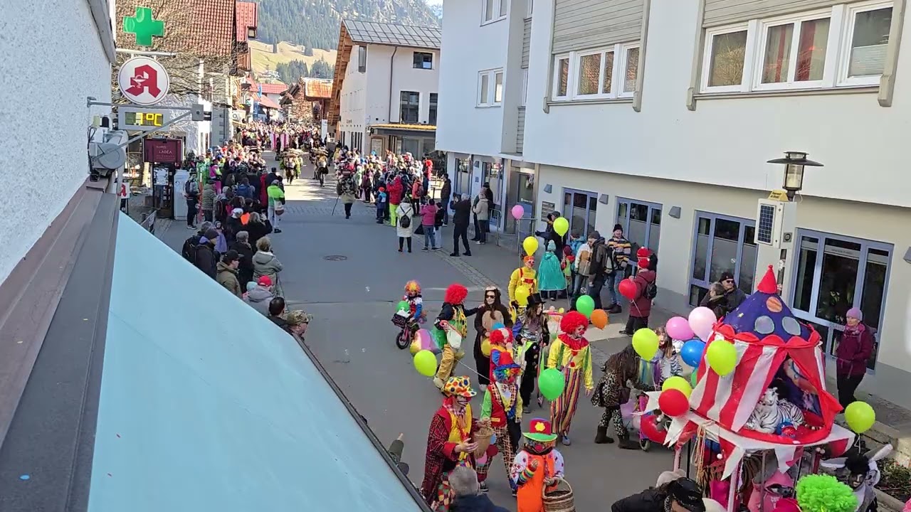 Faschingsumzug Oberstdorf 02.03.2025 komplett