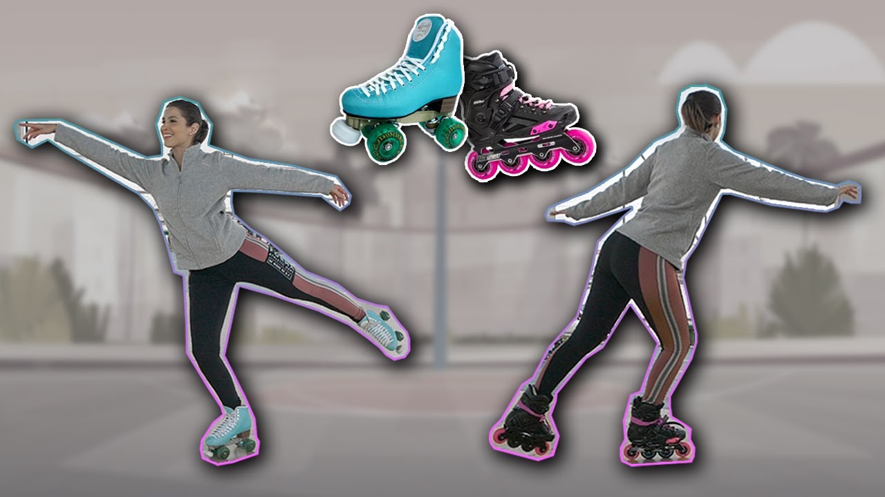 MANOBRAS DO PATINS QUAD NO PATINS INLINE 2 | por Camilla Guerra