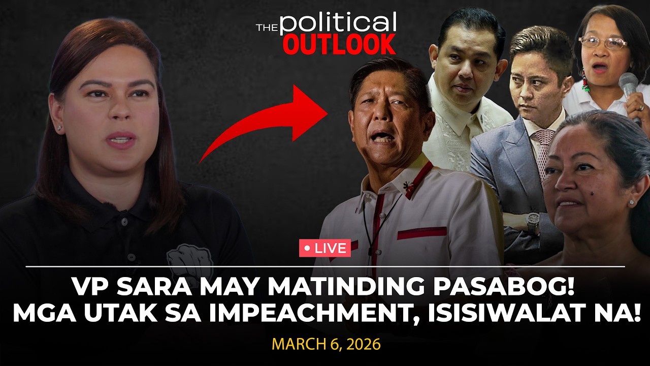 LIVE: VP Sara may matinding pasabog! Mga utak sa impeachment, isisiwalat na!