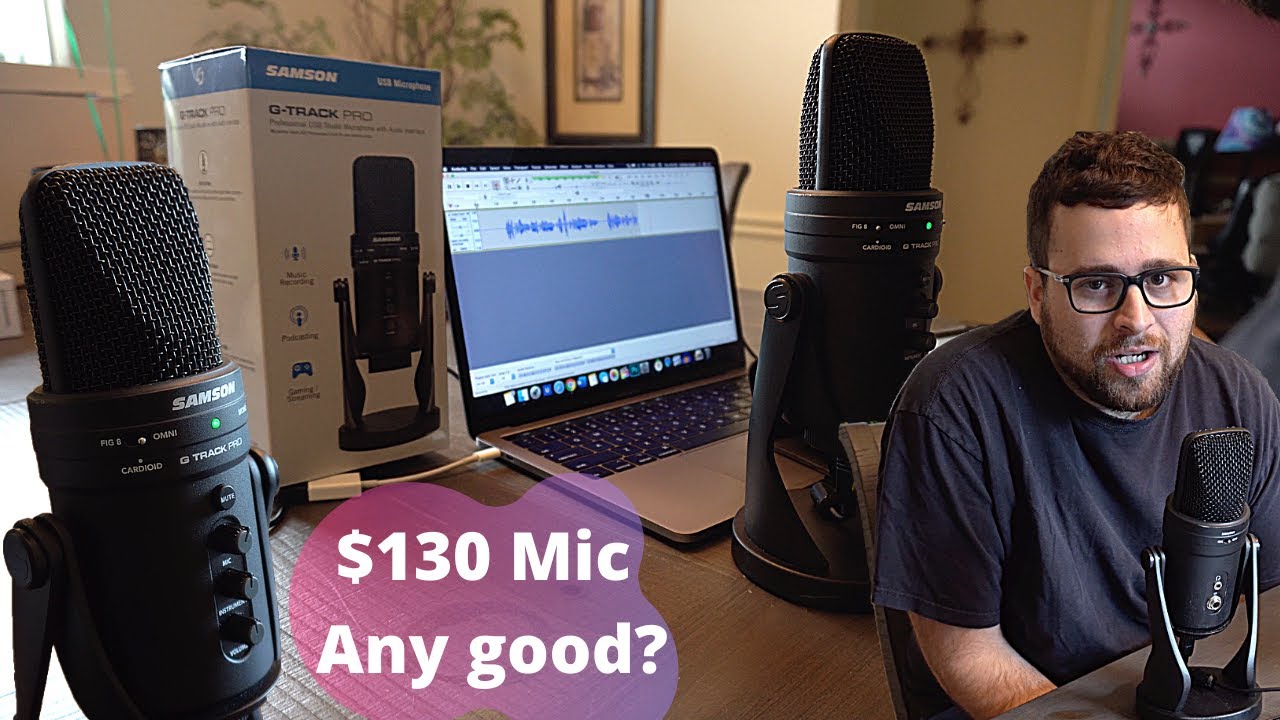 Samson G-Track Pro USB Mic - Review Setup & Test | Complete Analysis 4K