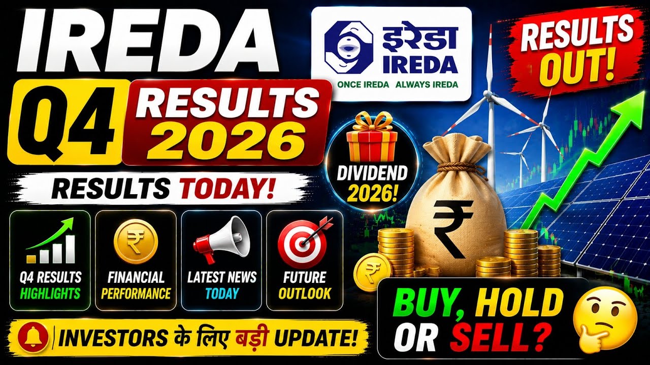 IREDA Q4 Results 2026 🔥 Results OUT | Dividend Big Update 🔥 Renewable Energy Stock Big Move?